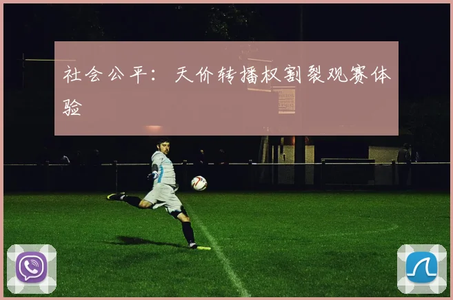 社会公平：天价转播权割裂观赛体验